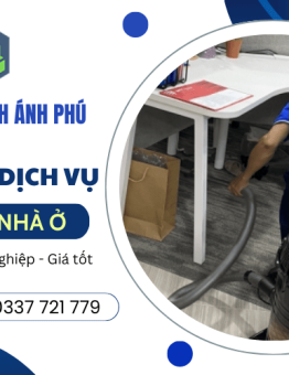 Dịch vụ vệ sinh nhà ở - Giải pháp tiện lợi cho cuộc sống hiện đại