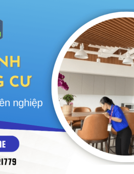 Vệ sinh chung cư trọn gói chuyên nghiệp tại Ánh Phú