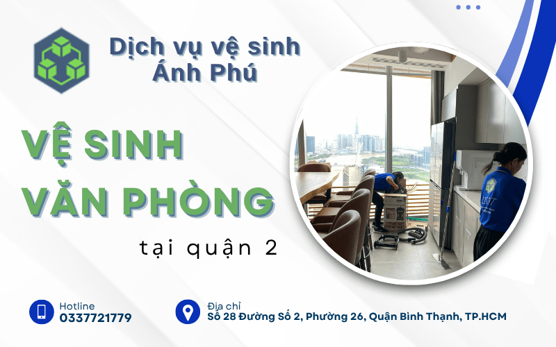 vệ sinh văn phòng quận 2