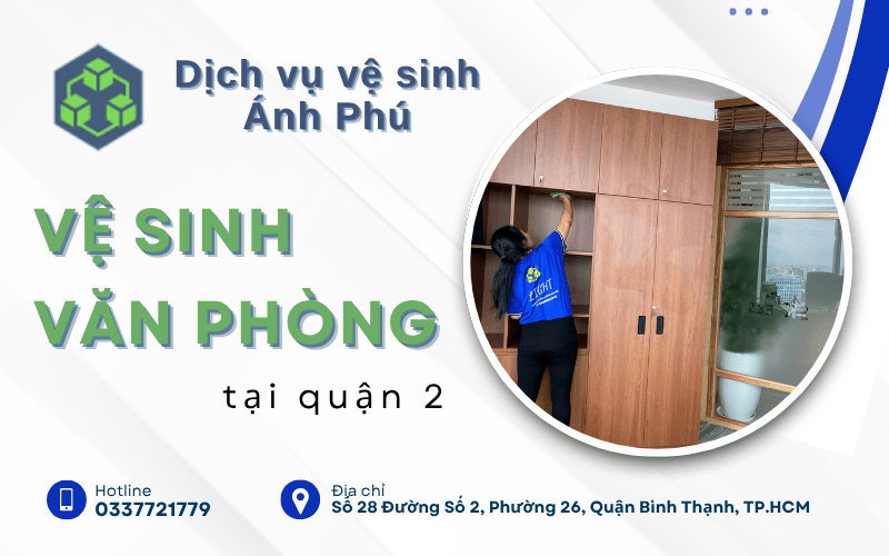 vệ sinh văn phòng quận 2