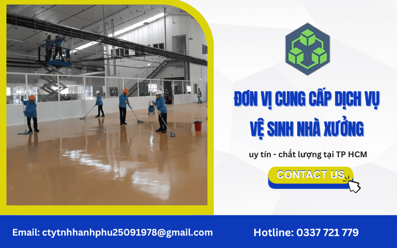 Dịch vụ vệ sinh nhà xưởng