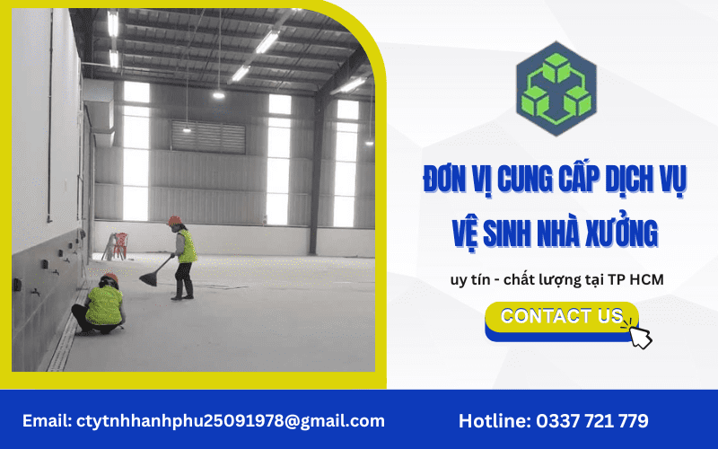 Dịch vụ vệ sinh nhà xưởng