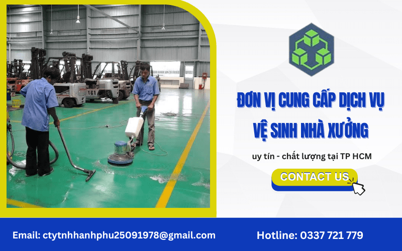 Dịch vụ vệ sinh nhà xưởng