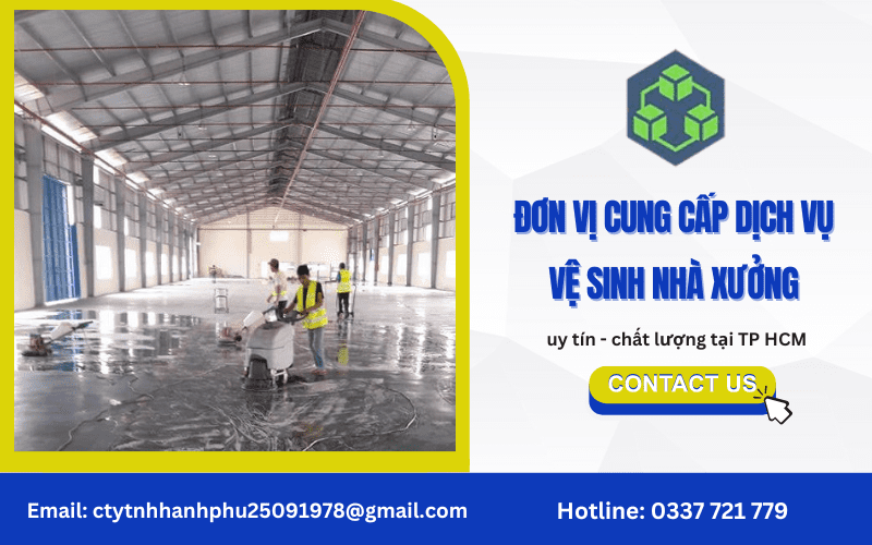 Dịch vụ vệ sinh nhà xưởng