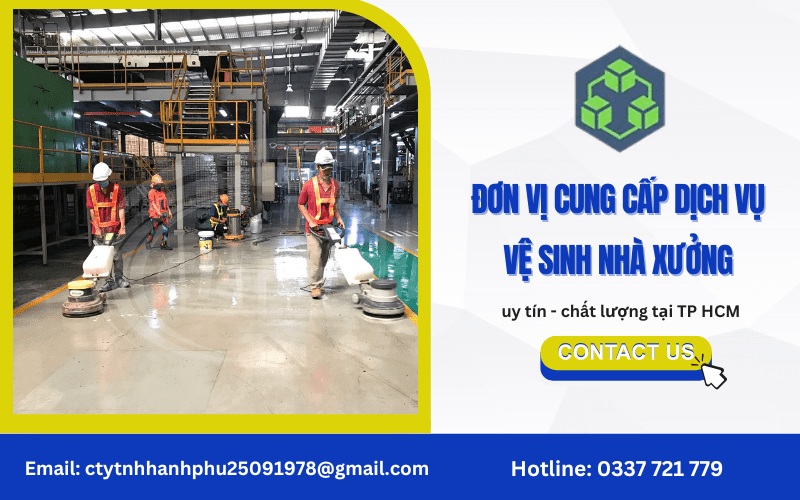 Dịch vụ vệ sinh nhà xưởng